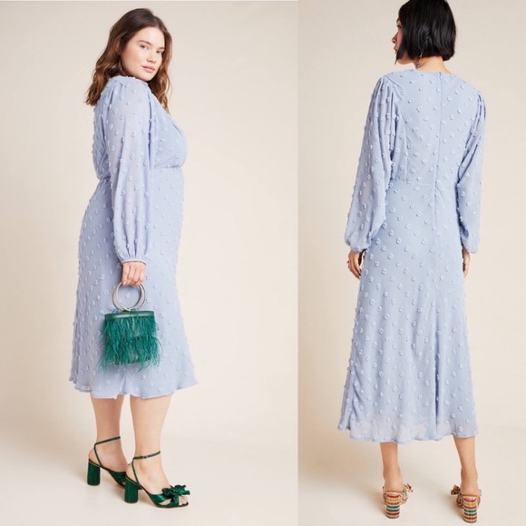 Beautiful trendy textured midi dress! - Picture 6 of 6